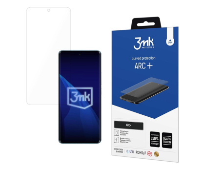 Szkło i folia ochronna 3mk ARC+ do Redmi Note 15 4G/5G